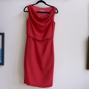 Ava & Aidan Coral/Peach Dress | Size 6